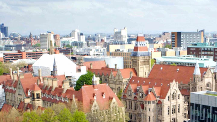 civic_engagement_promo_720x405 An aerial view of The University of Manchester.